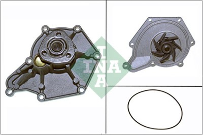 INA 538 0409 10 Pompă de apă, răcire motor foto