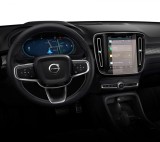 Folie protectie display navigatie si ceasuri de bord Duragon, din silicon, pentru Volvo C40 Recharge 2021+, mata, anti-amprenta, kit instalare