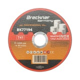 Disc pentru taiere inox T41 125x1,6x22,23 mm Breckner Germany