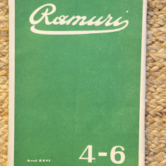 Ramuri - Revista literara anul al XXVI-lea, nr. 4-6,AUGUST -OCTOMBRIE 1934