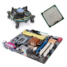 Kit Placa de baza sh Asus P5KPL-AM, Intel Pentium E8500, Cooler foto