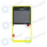 Capac frontal Nokia Asha 210 Dual Sim galben