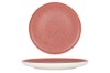 Rinart Farfurie pentru cină - Rosa - Porţelan - 25 cm - set de 6