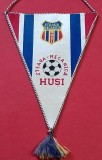 Fanion fotbal - STEAUA "MECANICA" HUSI (anii`80) - vezi verso fanion