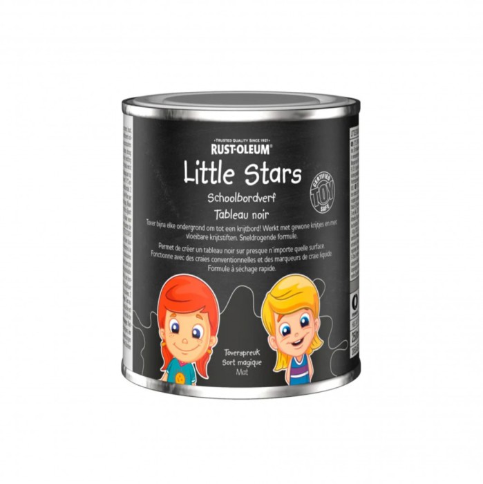 Vopsea tabla de scris, Rust-Oleum, Little Stars, Magic Spell, Negru, 750 ml