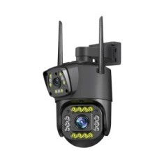 Camera de Supraveghere, 2 Ecrane, Inteligenta 350, WIFI + Cablu Lan, 4K, 8 MP.
