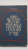 Mircea Gheorghe - Ghid metodic pentru predarea lecturii literare, clasele V-VIII, 1982, Didactica si Pedagogica