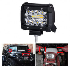 Proiector LED Auto Offroad 90W 12V-24V, Dreptunghiular