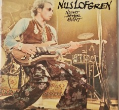 Nils Lofgren &lrm;&ndash; Night After Night _ NM / VG dublu vinil, 2 x LP discuri muzica pop rock _ A&amp;M Rec, SUA, 1977