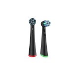 Set 2 capete de periuta compatibil cu Oral B iO, Negru