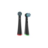 Set 2 capete de periuta compatibil cu Oral B iO, Negru