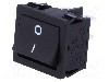 Intrerupator OFF-ON, 2 pozitii, DPST, SCI - R13-33A-02-BB-2D