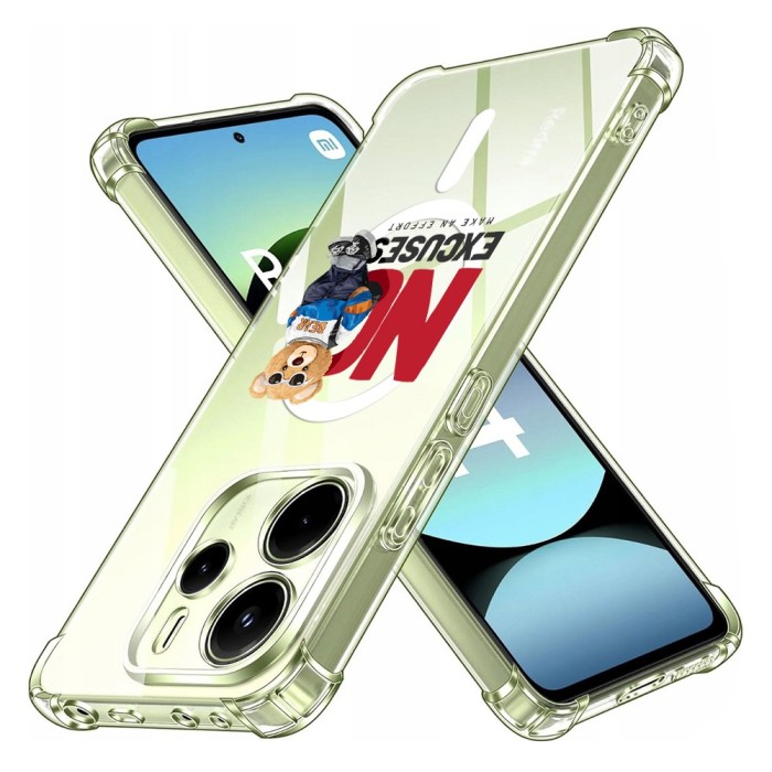 Husa antisoc pentru xiaomi redmi note 14 4g (regional) airbag magsafe, col&Egrave;uri ranforsate - no excuses