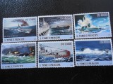 Sao Tome si Principe-Submarine din timpul razboiului-serie completa,nestam MNH, Nestampilat