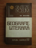 Gh. Macarie - Geografie literară. Orizonturi spirituale &icirc;n proza rom&acirc;nească