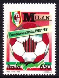 Italia 1988 - Fotbal, Milan campioana, neuzat