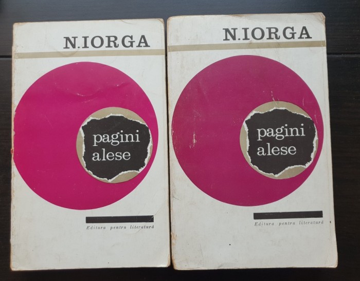 Pagini alese - N. Iorga