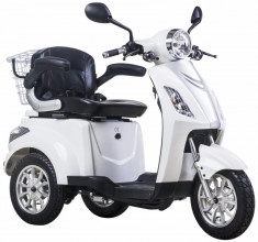 Tricicleta electrica ZT-15-D TRILUX cu EEC, motor 900W, 48V 20Ah, viteza 25km/h, autonomie 50km foto