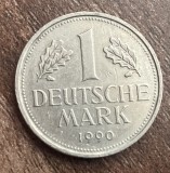 C50 - Moneda foarte veche - Germania - 1 marca - 1990 litera D