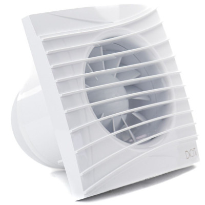 Ventilator baie SILENT 4C TURBO, Clapeta antiretur, Motor Long Life 40000h, Debit 120mc/h, &amp;Oslash;100mm foto