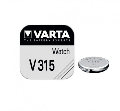 Baterie Varta V315 SR67 1,55V oxid de argint set 1 buc. foto