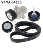 SKF VKMA 64115 Set curea transmisie cu caneluri