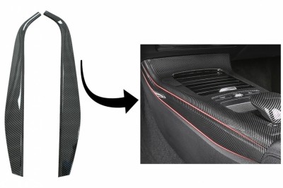 Ornamente interior Laterale Consola Mercedes A-Class W177 V177 (2018-Up) Carbon Performance AutoTuning foto