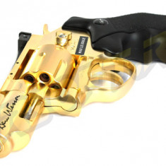 REVOLVER DAN WESSON 2.5 INCH GOLD - FULL METAL - GNB - CO2 - LIMITED EDITION