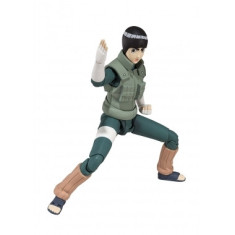 Naruto, Figurina Rock Lee superarticulata cu accesorii 15 cm foto