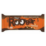 Baton cu Arahide Invelit in Ciocolata Fara Gluten Bio 30 grame Roobar