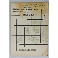 NATURA , REVISTA SOCIETATII DE STIINTE BIOLOGICE DIN R.S.R. , NR. 1 , 1979