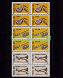 RO 2003 LP 1619 &quot;Instrumente muzicale populare&quot; VARIETATE, serie bloc de 4 , MNH