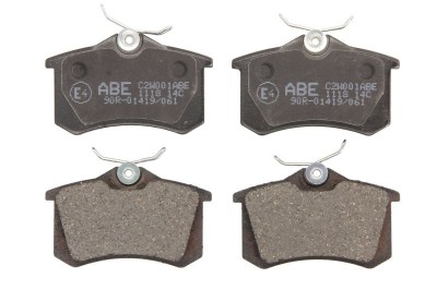 Set placute frana,frana disc VW NEW BEETLE Cabriolet (1Y7) (2002 - 2010) ABE C2W001ABE foto