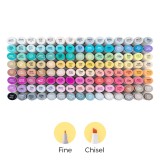 Set 120 markere - Ohuhu Oahu - Fine &amp; Chisel | Ohuhu