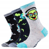 Cumpara ieftin șosete Skechers 3PPK Boys Casual Space and Smileys Socks SK41060-5801 multicolor, 23-26, 27-30