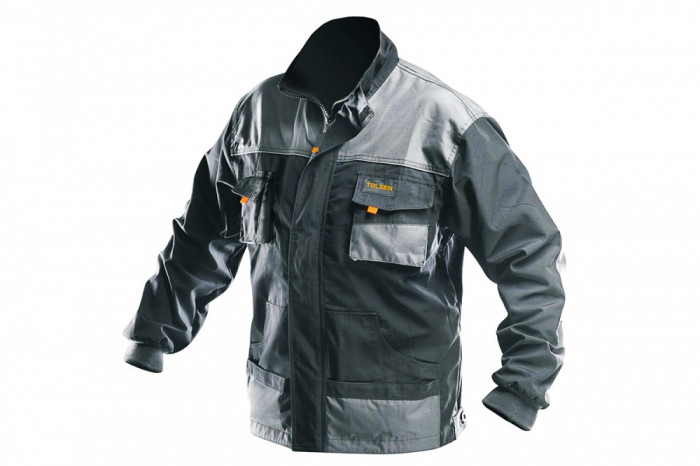 Jacheta de lucru gri, XL, Tolsen