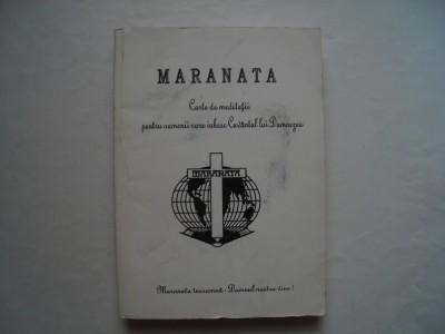 Maranata. Carte de meditatii - Paul Gerhard Mink foto