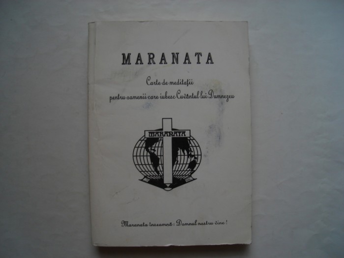 Maranata. Carte de meditatii - Paul Gerhard Mink