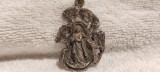 MEDALION FECIOARA MARIA manopera EXCEPTIONALA foarte VECHI de colectie UNIC
