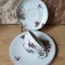 Set mic dejun por?elan fin, model floral