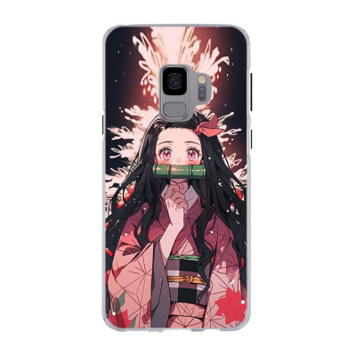 Husa compatibila cu Samsung Galaxy S9 Silicon Gel Tpu Model Demon Slayer Nezuko foto