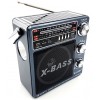 Radio portabil Waxiba XB-921: AM/FM/SW, Bluetooth, MP3, Panou Solar, Acumulator, Lanterna, USB/SD