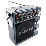 Radio Portabil Waxiba XB-921: AM/FM/SW, Bluetooth, MP3, Panou Solar, Acumulator, Lanterna, USB/SD, Waxiba