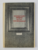CONSEMNARI DESPRE ARTA ROMANEASCA SEC. XIX-XX de PETRE OPREA , 1978 DEDICATIE*