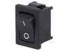 Comutator Rocker SPST ON-OFF 10A 250V Negru IP40