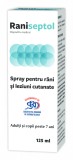Spray pentru rani si leziuni cutanate Raniseptol, 125ml, Zdrovit
