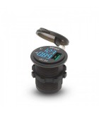 Adaptor 12V-24V USB 2.1A QC3.0 cu montare in locul brichetei auto cu, Oem