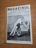 revista magazin noiembrie 1931 - articol si foto restaurantul " la calu balan" , mahatma gandhi , film si cinema