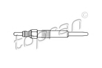 Bujie incandescenta SKODA OCTAVIA I Combi (1U5) (1998 - 2010) TOPRAN 107 119 foto