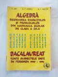 Algebra - Rezolvarea exercitiilor si problemelor din manualul scolar de clasa a XII-a, Clasa 12